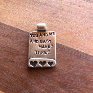 Amy Peters’ Studio sterling. Baby announcement!